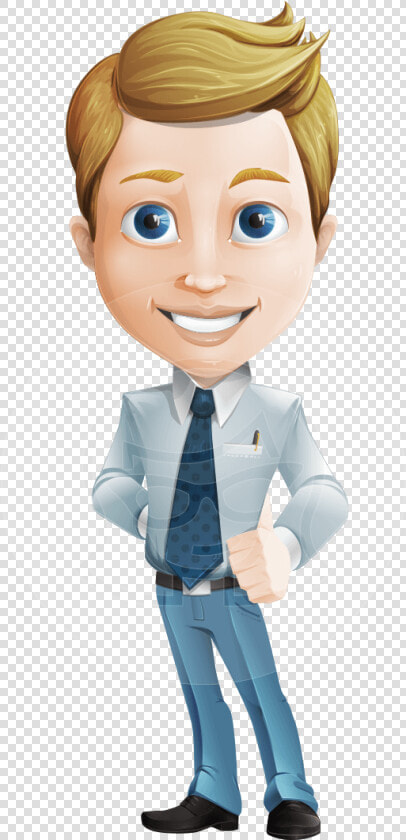 Vector Leader Character Liam   Free Cartoon Male Character  HD Png DownloadTransparent PNG