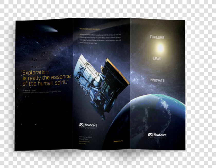 B2b Design Asu Newspace Brochure   Flyer  HD Png DownloadTransparent PNG