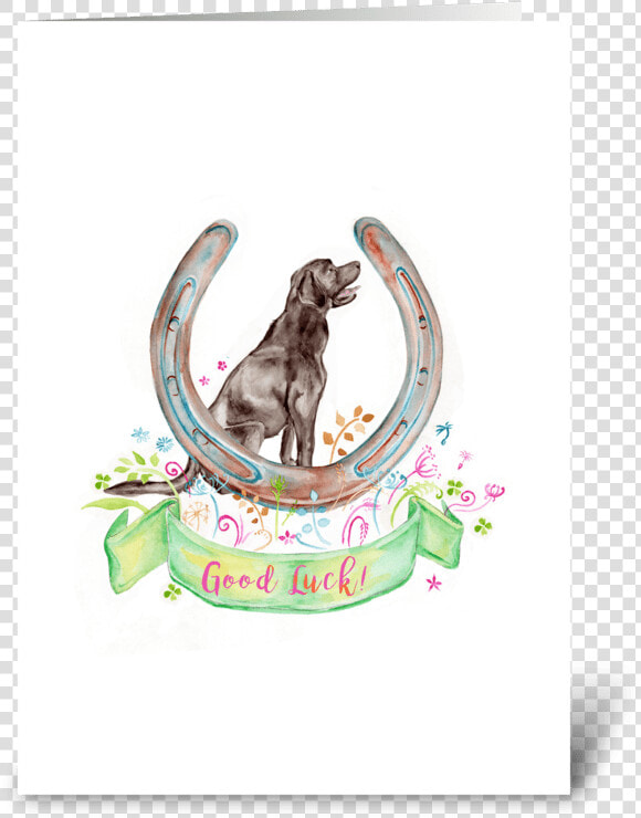 Good Luck Greeting Card   Boykin Spaniel  HD Png DownloadTransparent PNG