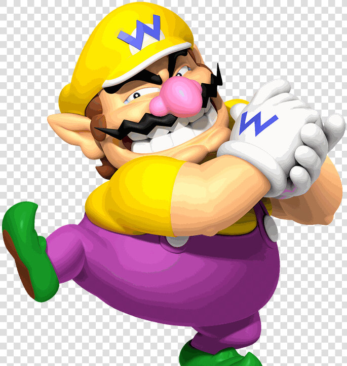 As Crooked As His Mustache The Complete Opposite Of   Wario Mario Party 9  HD Png DownloadTransparent PNG