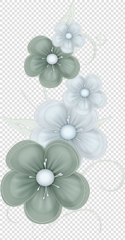 Green Flowers Png By Pvs By Pixievamp Stock   Transparent Green Flowers Png  Png DownloadTransparent PNG