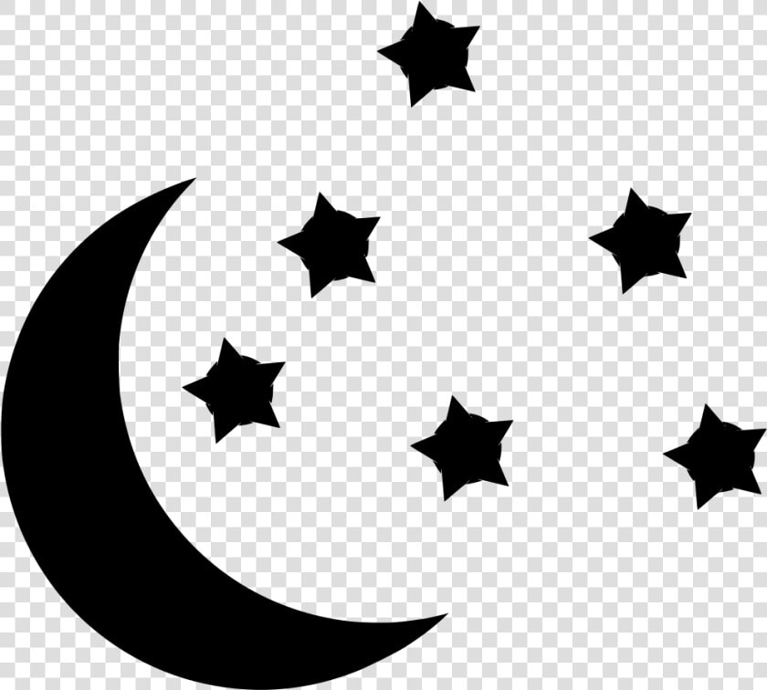 Stars And Moon Svg   Luna Y Estrellas Dibujo  HD Png DownloadTransparent PNG