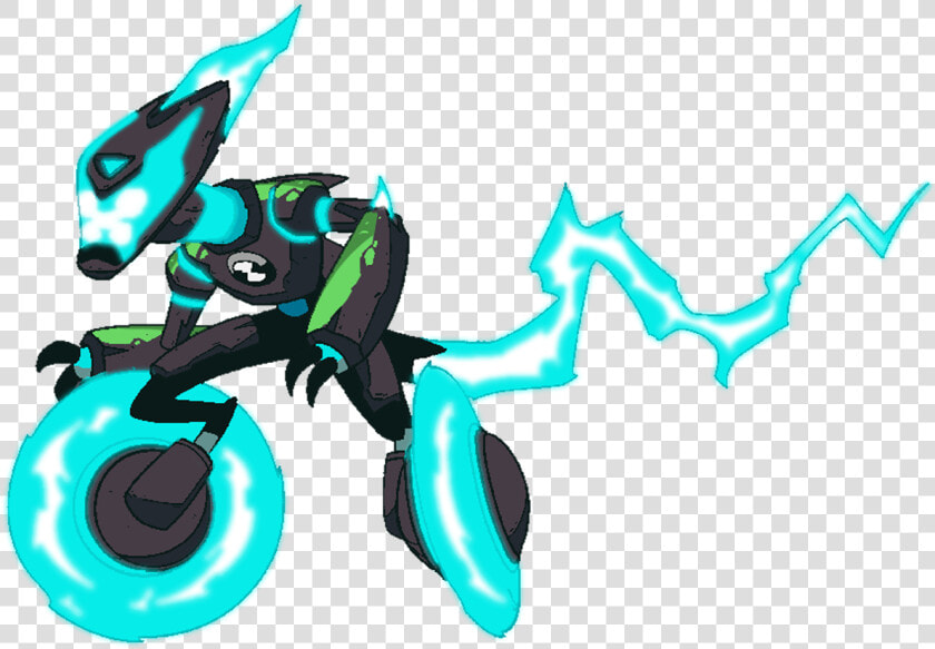 Image   Ben 10 Omni Enhanced Xlr8  HD Png DownloadTransparent PNG