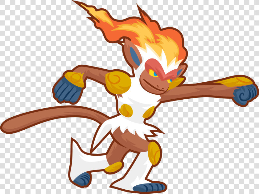 Infernape Art  HD Png DownloadTransparent PNG