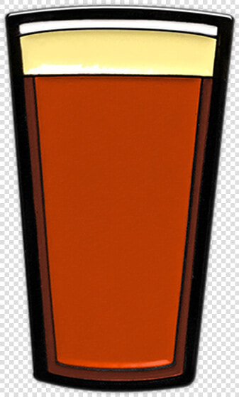 Red Beer Pint Enamel Pin   Pint Glass  HD Png DownloadTransparent PNG