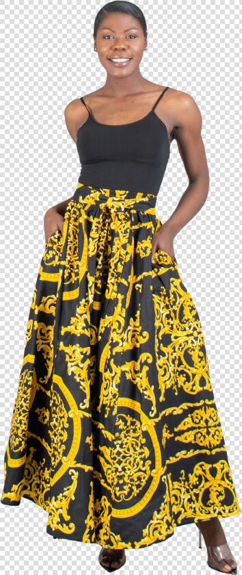 Karachic Maxi Skirt   Girl  HD Png DownloadTransparent PNG