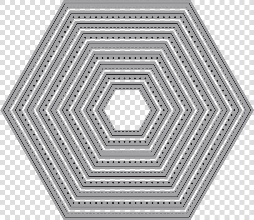 Stitched Hexagons   Transparent Fading Photoshop Effect Png  Png DownloadTransparent PNG