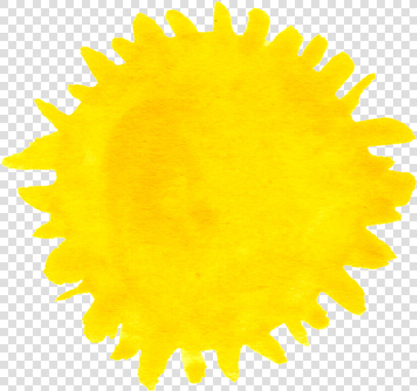 Watercolor Sun   Engranajes Juntos  HD Png DownloadTransparent PNG