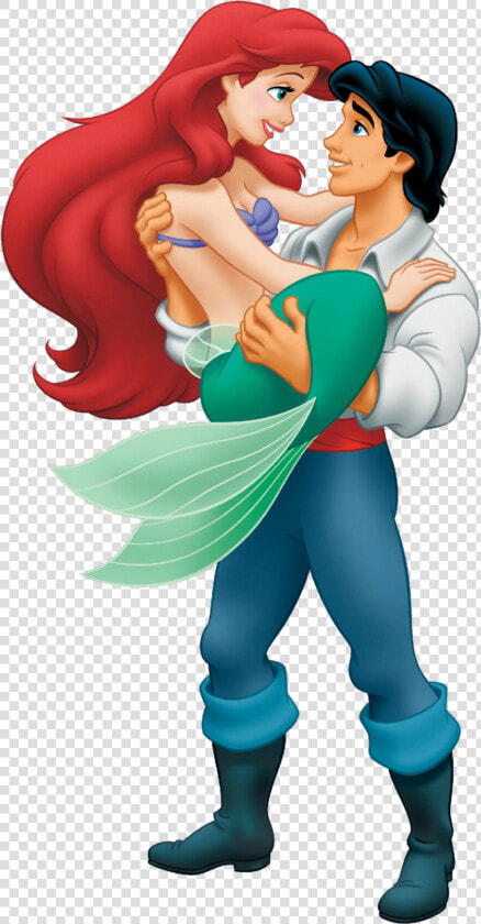 La Sirenita Y Eric  HD Png DownloadTransparent PNG