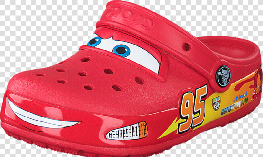  new  Free  vbucks    Lightning Mcqueen Crocs Transparent  HD Png DownloadTransparent PNG