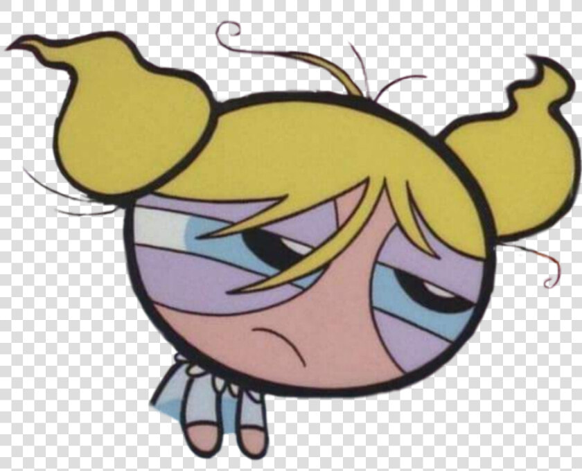  powerpuffgirls  bubbles   Bubbles Powerpuff Girls Mood  HD Png DownloadTransparent PNG