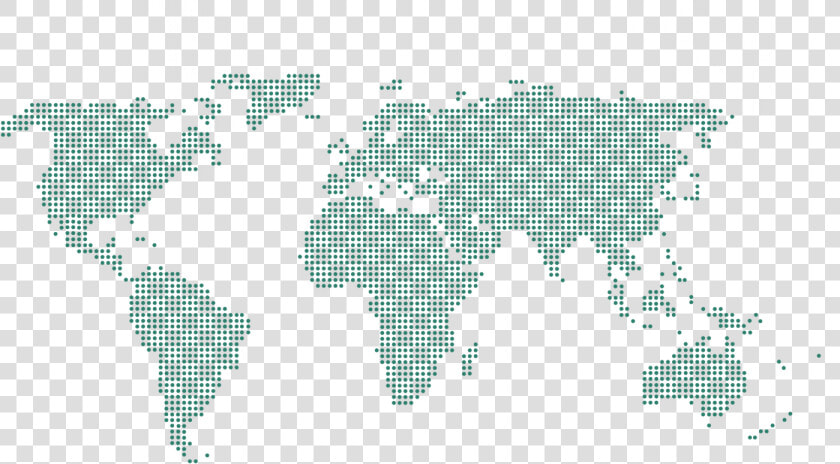 World Map Dotted Green   World Map  HD Png DownloadTransparent PNG