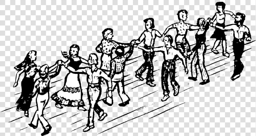 Dance Art Clip Class Align right   Contra Dance  HD Png DownloadTransparent PNG