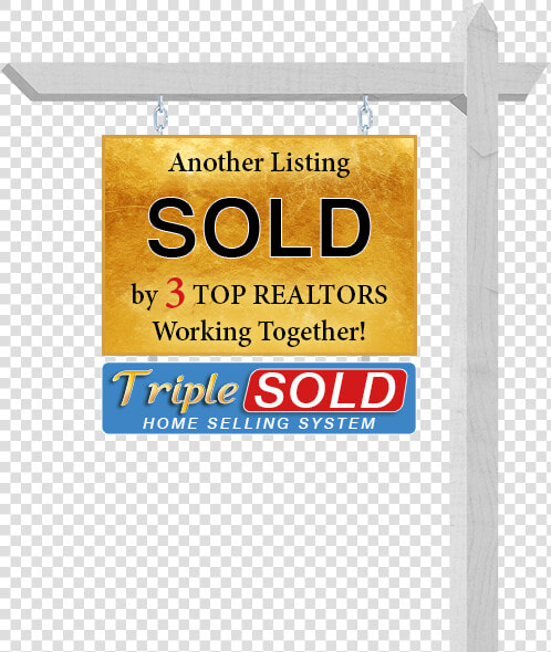 Triple Sold Web Sign2   Banner  HD Png DownloadTransparent PNG