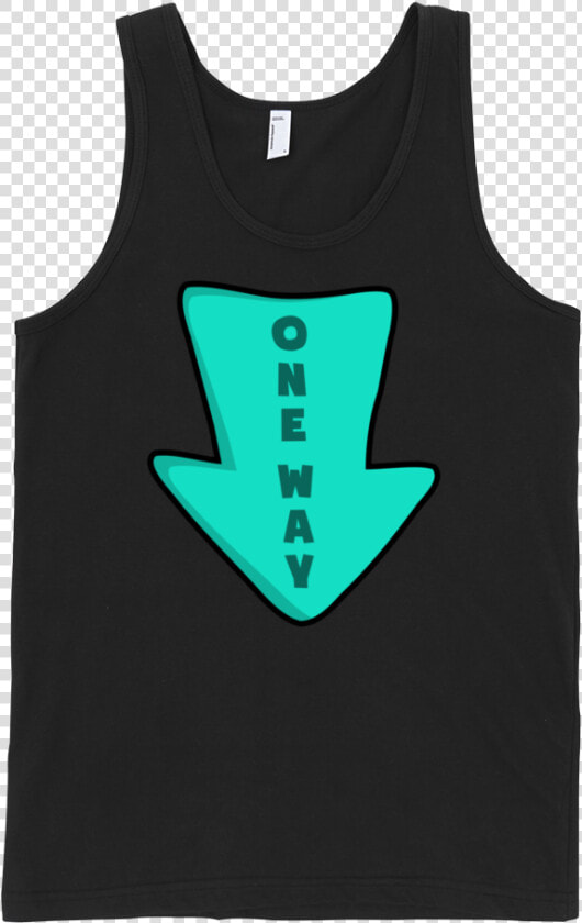 One Way Fine Jersey Tank Top Unisex By Itee  HD Png DownloadTransparent PNG