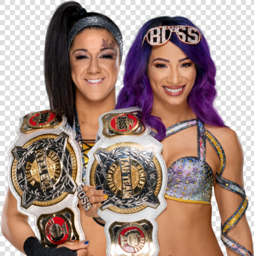 Sasha Banks Women  39 s Tag Team Championship  HD Png DownloadTransparent PNG