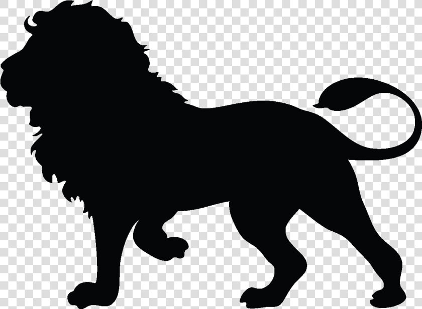 Lion Silhouette Cougar Clip Art   Silhouette Lion  HD Png DownloadTransparent PNG