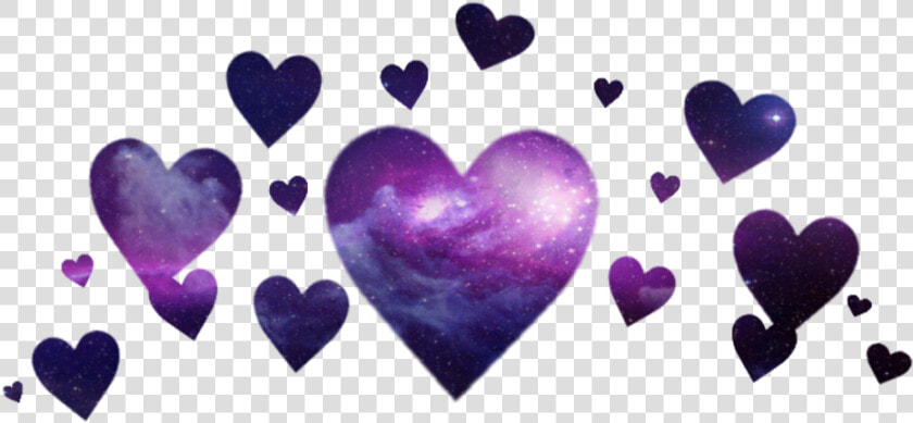  corazones  heart  corona  crown  galaxy  galaxia   Black Heart Crown Png  Transparent PngTransparent PNG