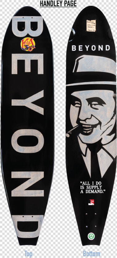 Beyond Clothing Scarface Longboard   Skateboard Deck  HD Png DownloadTransparent PNG