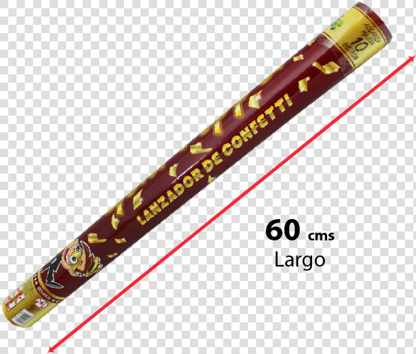 Party Poppers 60cm Confeti Dorado 1pza   Chocolate  HD Png DownloadTransparent PNG