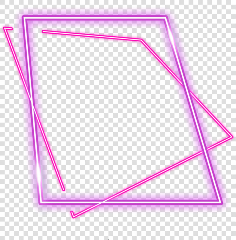  ftestickers  square  frame  abstract  neon  luminous   Colorfulness  HD Png DownloadTransparent PNG