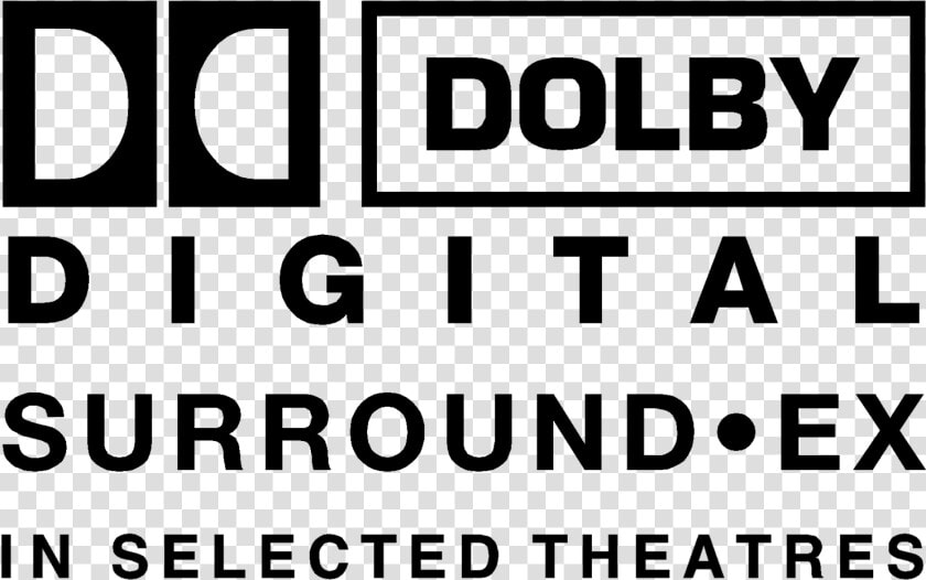 Dolby Digital Surround Ex Logo   Dolby Digital Surround Ex In Selected Theatres  HD Png DownloadTransparent PNG