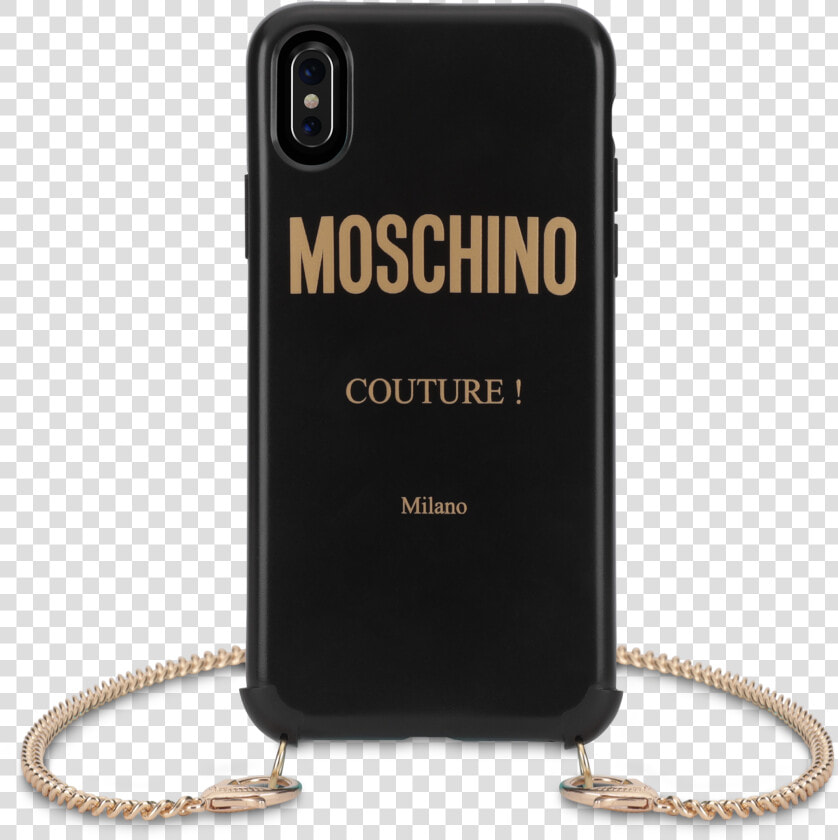 Cover Iphone Xs Max Moschino  HD Png DownloadTransparent PNG