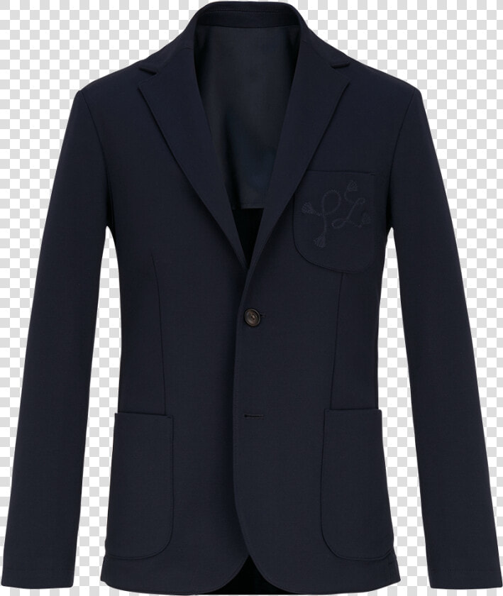 Jersey Jacket With Embroidered Logo Fw19 Collection    Tom Ford Coat Velvet Women  HD Png DownloadTransparent PNG