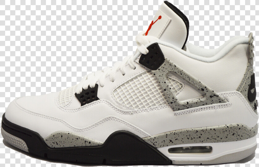 Air Jordan 4 Cement  HD Png DownloadTransparent PNG