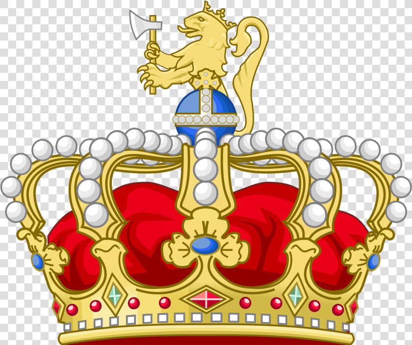 Left Tilted King And Queen Crown Clipart Png Picture   Kingdom Of Norway Coat Of Arms  Transparent PngTransparent PNG