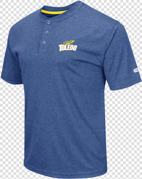 University Of Toledo Puddy Henley Tee   Active Shirt  HD Png DownloadTransparent PNG