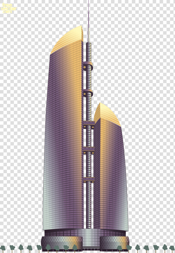 Building Landmark Landmarks Vector Euclidean Free Transparent   Skyscraper  HD Png DownloadTransparent PNG