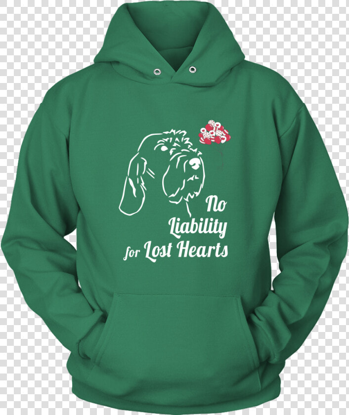 Spinone Italiano No Liability For Lost Hearts Hoodie    Moletom Do Maicon Jordan  HD Png DownloadTransparent PNG