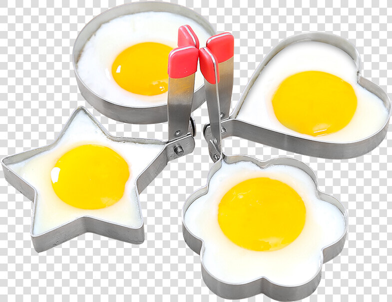 304 Stainless Steel Mold Fried Egg Abrasive Household   Fried Egg  HD Png DownloadTransparent PNG