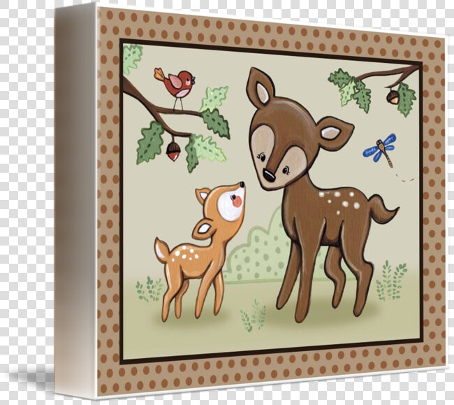 Woodland Creature Nursery   Cartoon  HD Png DownloadTransparent PNG