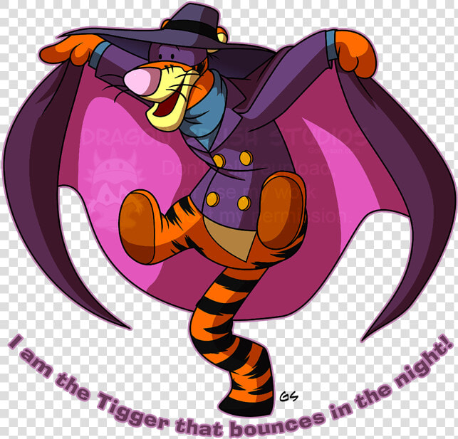 Darkwing Duck Tigger  HD Png DownloadTransparent PNG