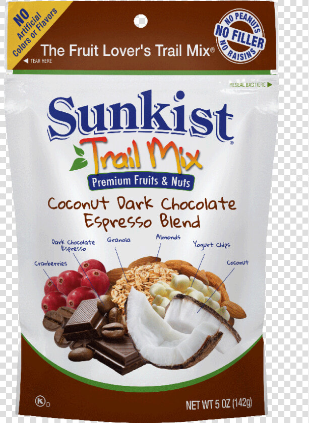 Sunkist Trail Mix Strawberry Banana Blend  HD Png DownloadTransparent PNG