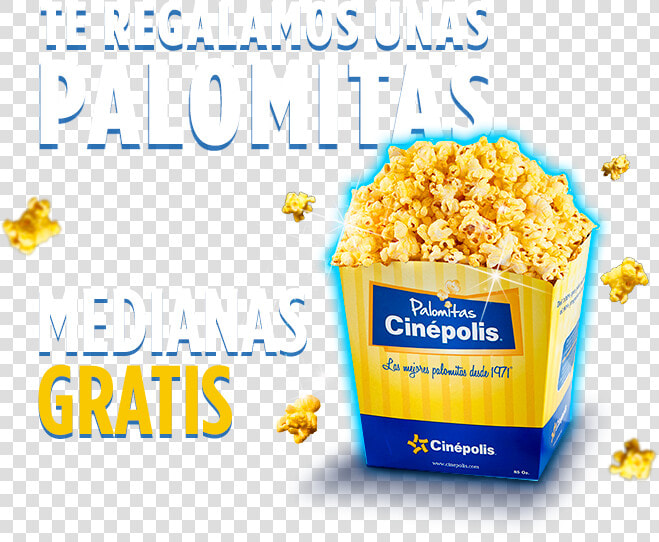 Palomitas 2 Semanas   Cinepolis  HD Png DownloadTransparent PNG