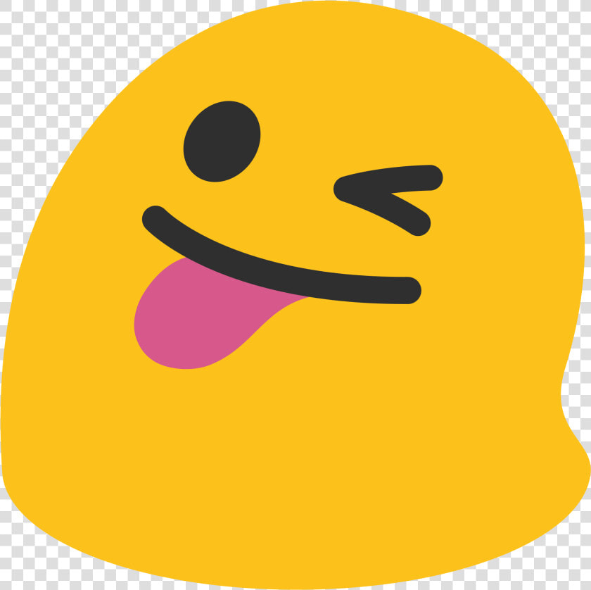 Transparent Eye Emoji Png   Wink Tongue Emoji Android  Png DownloadTransparent PNG