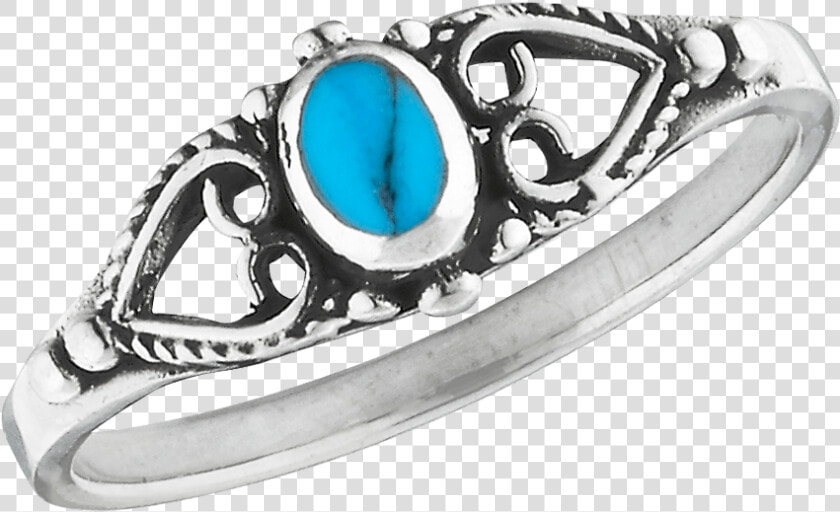 Classic Turquoise Scrollwork Ring   Pre engagement Ring  HD Png DownloadTransparent PNG