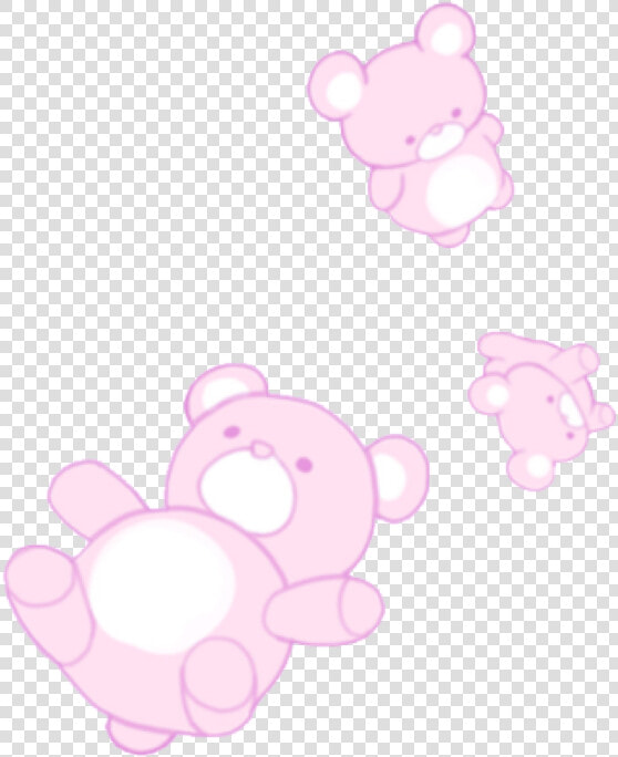  bears  pink  cute  soft  aesthetic  pastel  kawaii   Pastel Pink Cute Aesthetic  HD Png DownloadTransparent PNG