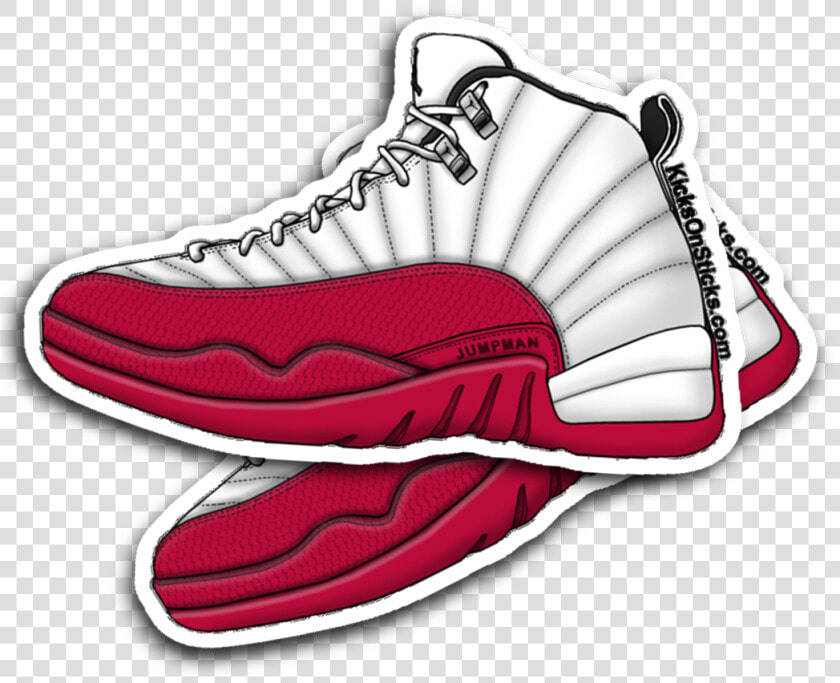 Air Jordan Retro Xii Clipart   Png Download   Jordan 12 Shoes Sticker  Transparent PngTransparent PNG