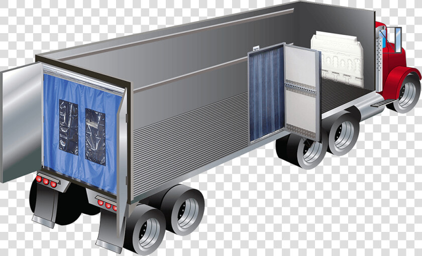 Itp Curtains Combo   Truck Air Chute  HD Png DownloadTransparent PNG