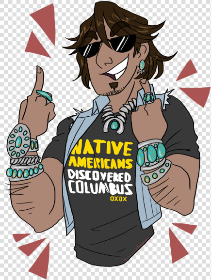 Walk Into Your Boss’s Boss’s Columbus Day Party That   Cartoon  HD Png DownloadTransparent PNG