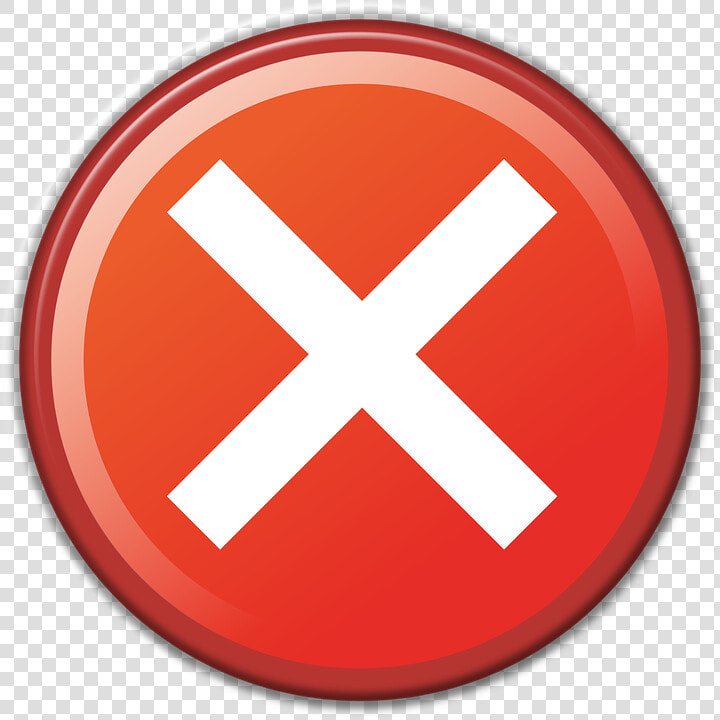 Cancel  Deny  Website  Icon  Red  Denied  Web  Design   Icono Rechazado Png  Transparent PngTransparent PNG