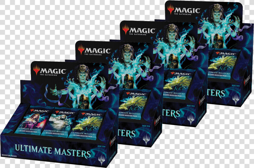 Ultimate Masters Booster Case 4x Booster Box   Ultimate Masters Booster Box  HD Png DownloadTransparent PNG