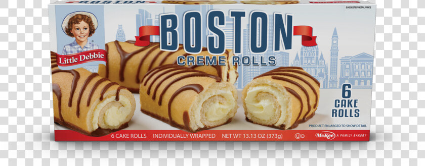 Little Debbie Boston Creme Rolls  HD Png DownloadTransparent PNG