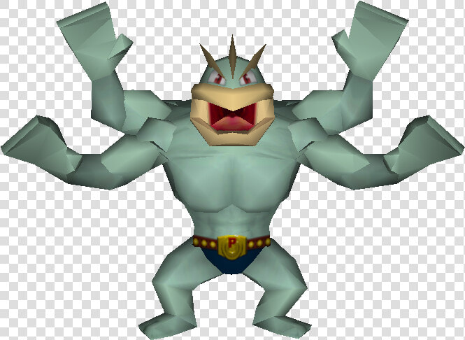 Download Zip Archive   Machamp Pokemon Stadium  HD Png DownloadTransparent PNG