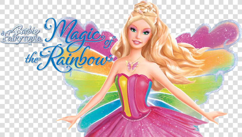 Barbie Clipart Round   Barbie Fairytopia Magic Of The Rainbow Logo Png  Transparent PngTransparent PNG