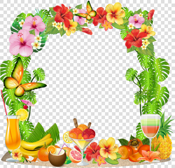 Cadres Frame Rahmen Quadro Png Frames Pinterest   Transparent Luau Frame  Png DownloadTransparent PNG